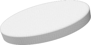 Oval (Wiegenmatratze)